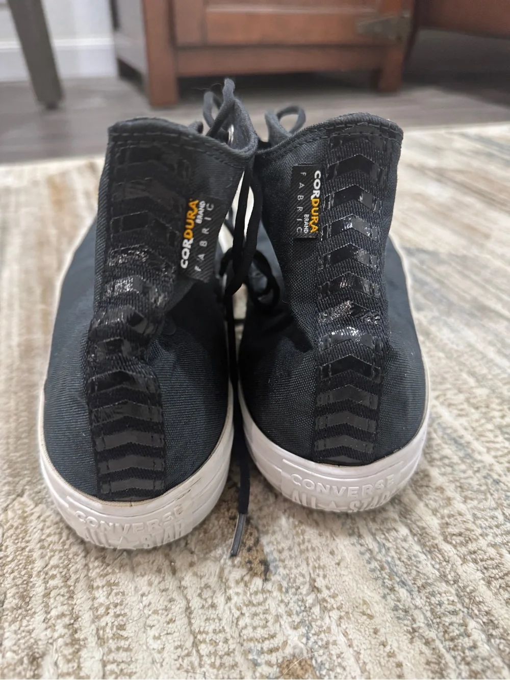 Classic Converse Black High-Top Canvas Sneakers - Women's